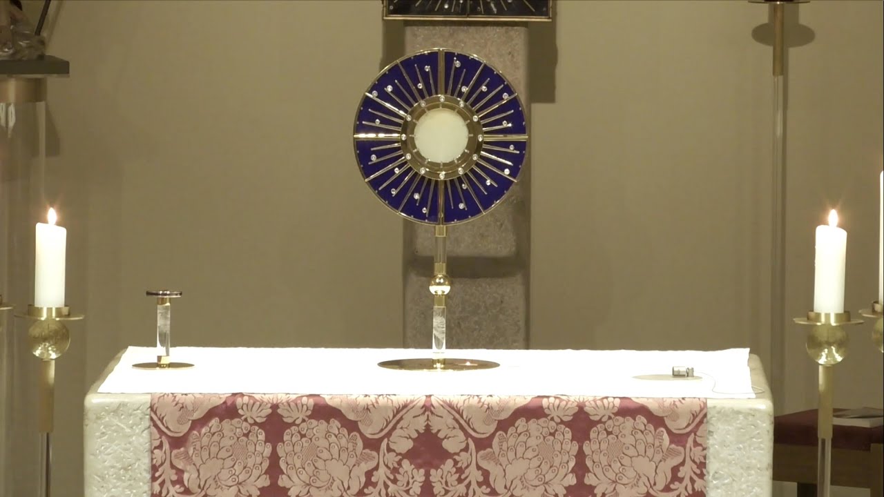 Bewahre uns vor dem Feuer der Hölle – Predigt von P. Hubertus und Anbetung am Gebetsabend, 13.05.20
