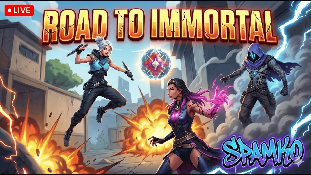 Valorant Rank Grind | Controller only till immo #live #valorant #valorantlive #horizontal