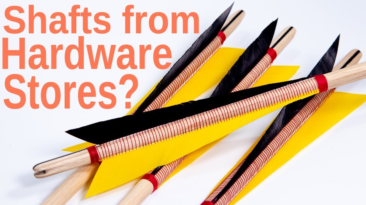 Can you use dowel from DIY Hardware stores for arrow shafts?