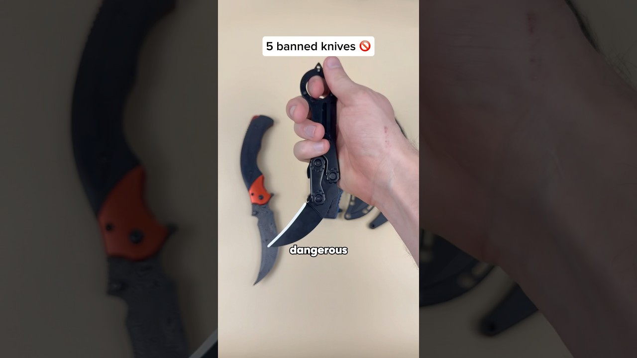 Почему эти керамбиты &mdash; одни из самых ЗАПРЕЩЕННЫХ ножей&hellip; #ножи #нож #керамбит