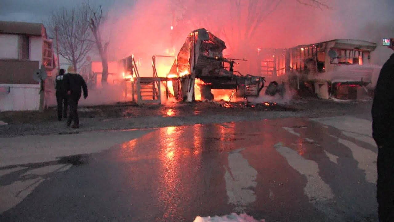 Stephens City Fire Co 11 Sandy's Trailer Park Fire
