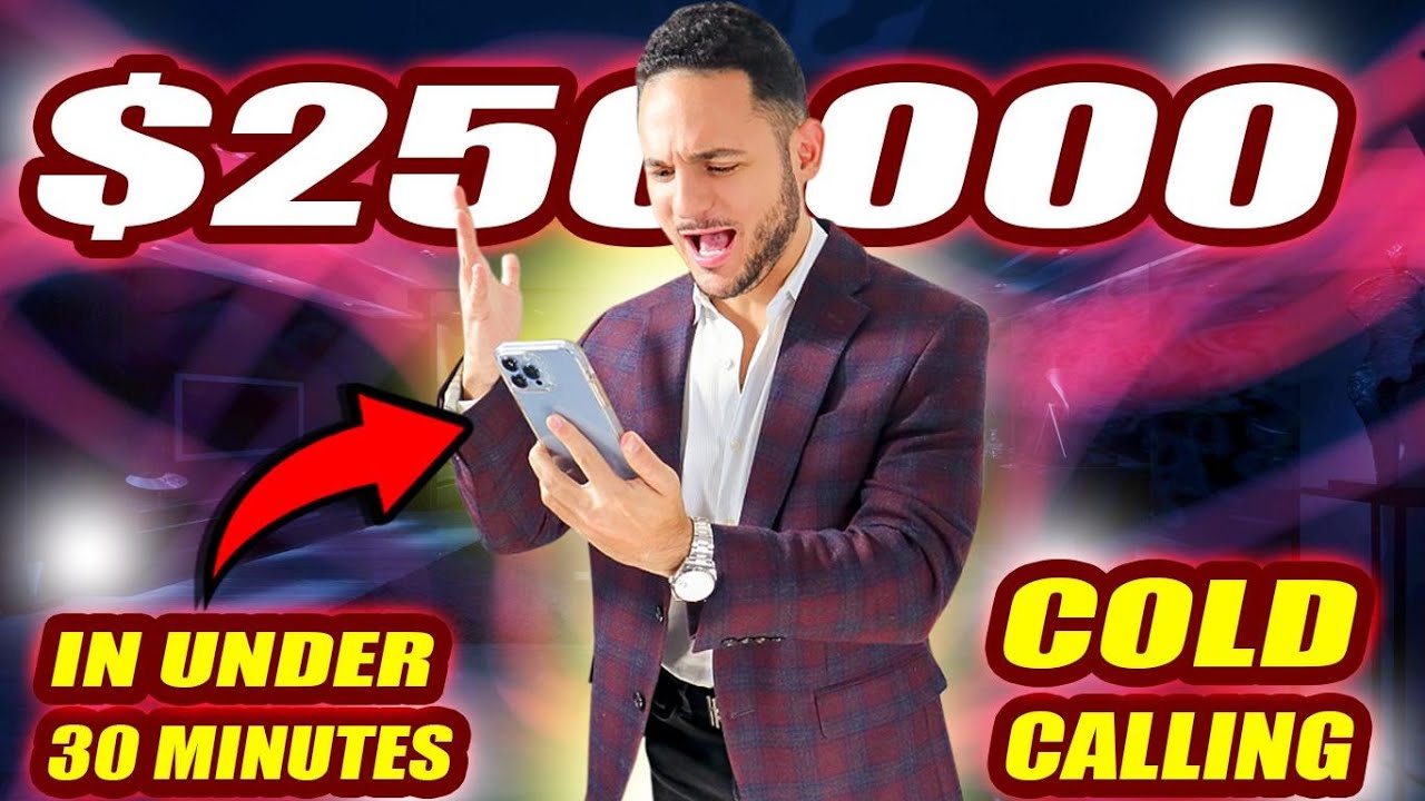 Millionaire Real Estate Agent Cold Calling LIVE (Closed Multi-Family for $250,000 Commission)