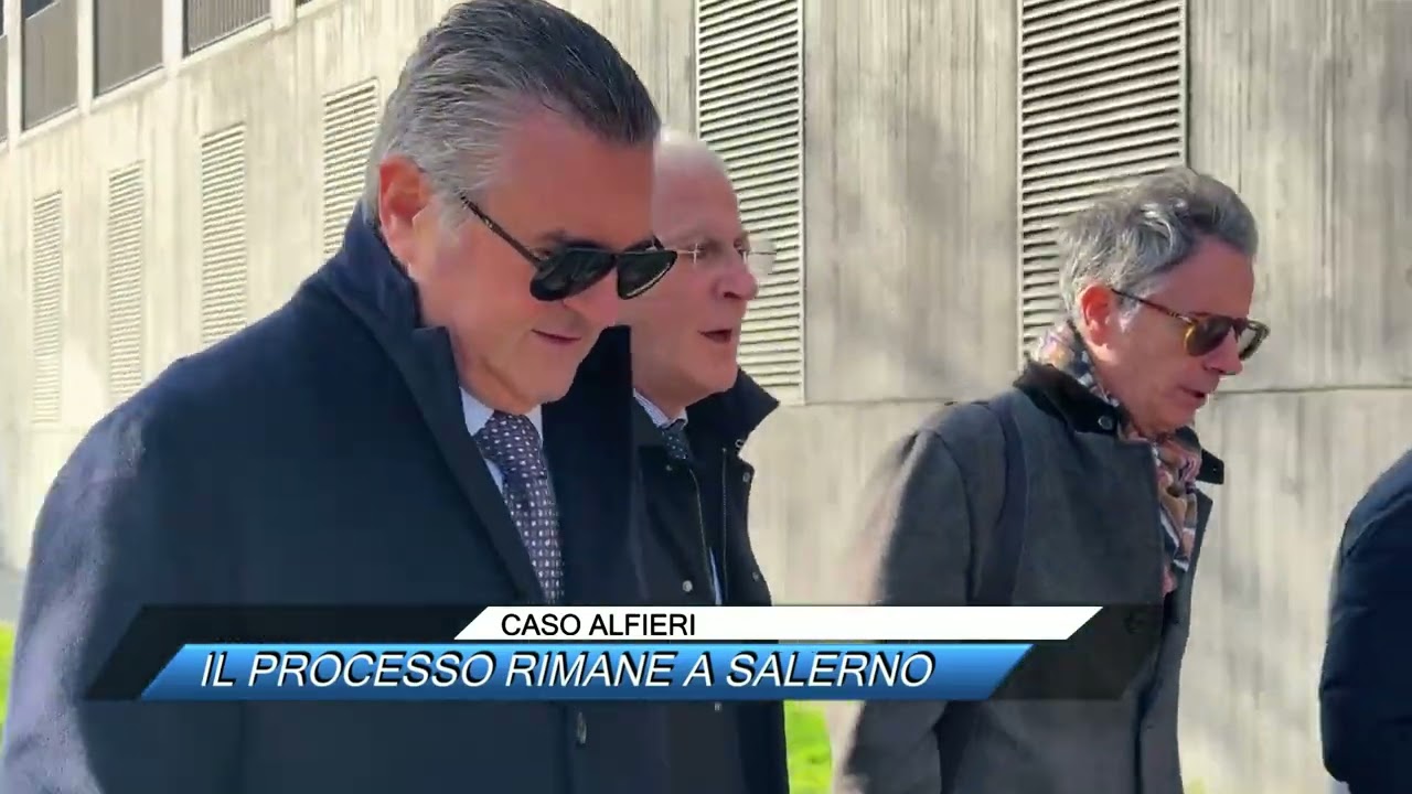 ✅ CASO ALFIERI, IL PROCESSO RIMANE A SALERNO |SUD TV 114|