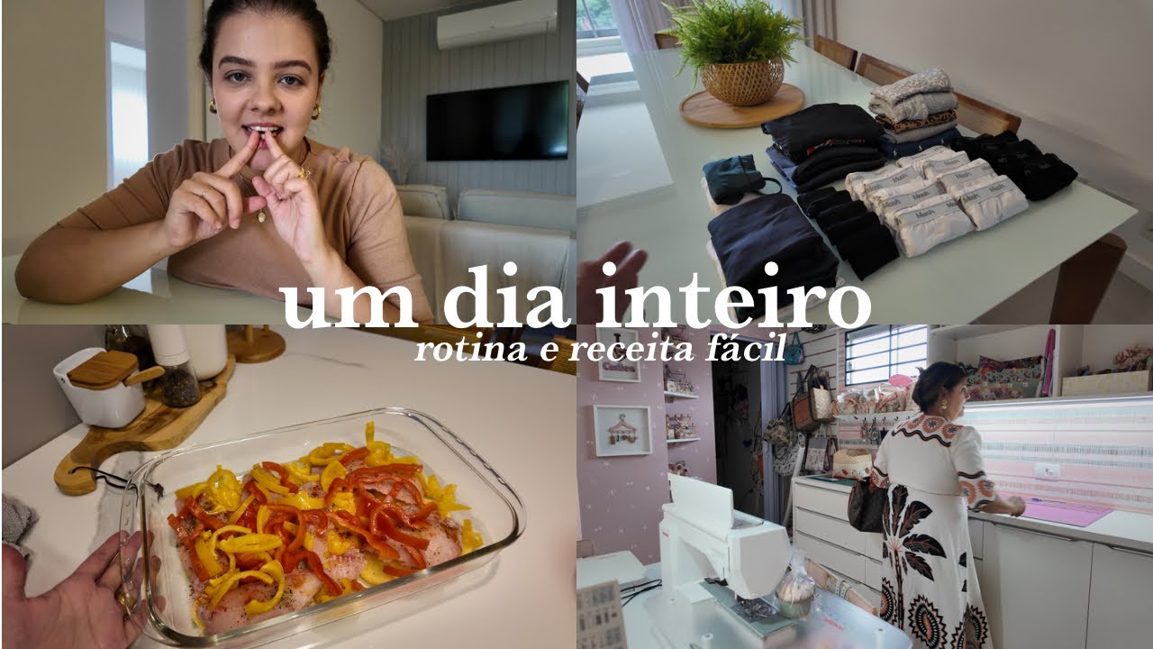 Rotina, receita de tilápia no forno, tenho genesia, tarde em família e novidade em casa