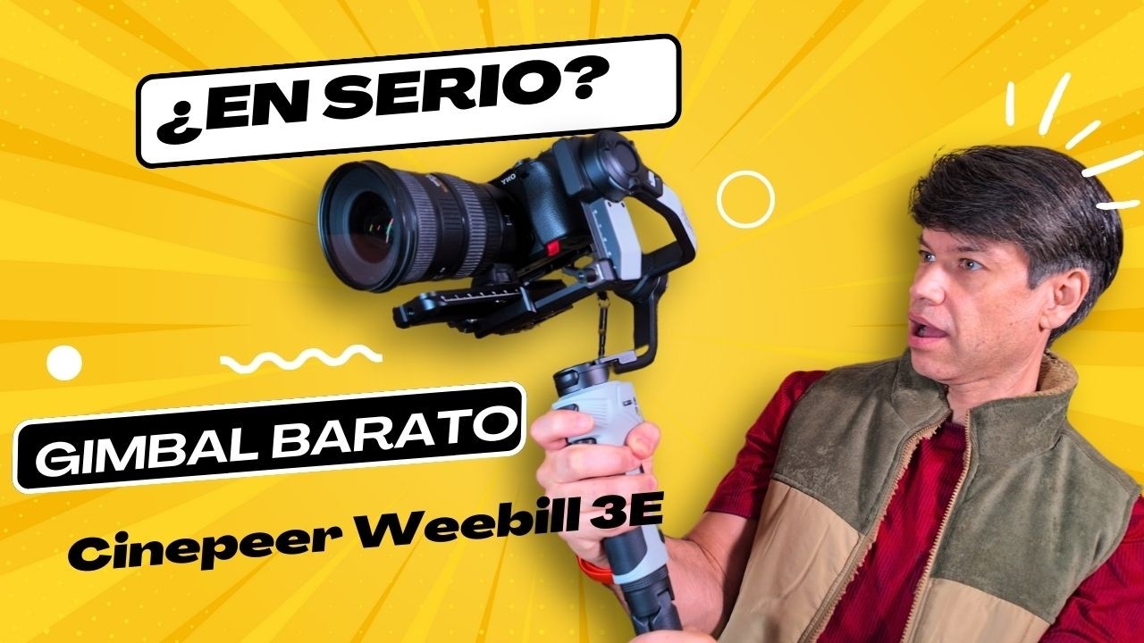 ¿Que Gimbal comprar en 2025? Así graba el Zhiyun Weebill 3E en condiciones REALES 💪
