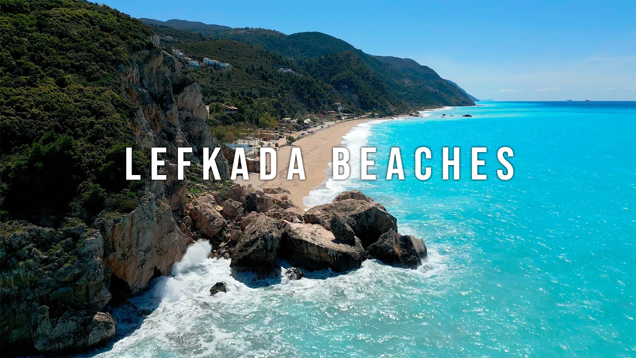 Lefkada Greece 🇬🇷 Agios Nikitas & Kathisma Beaches | Best of Lefkada Island 4K