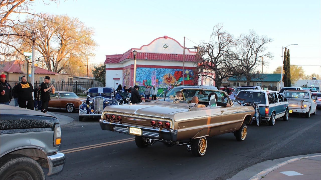 Lowriders Cruise Streets of Albuquerque