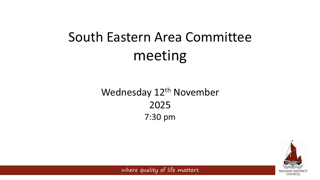 12/11/2025 - South Eastern Area Planning Committee meeting