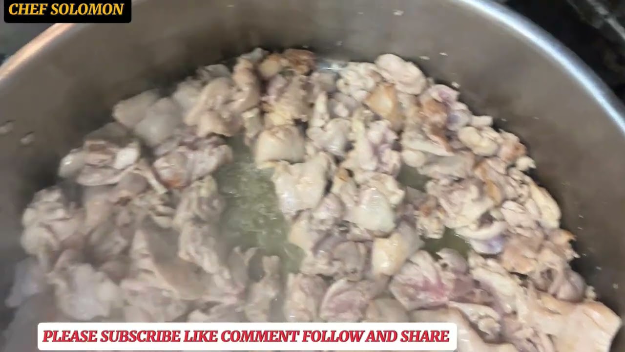 CHEF SOLOMON COCONUT AND  BRANDY CHICKEN 