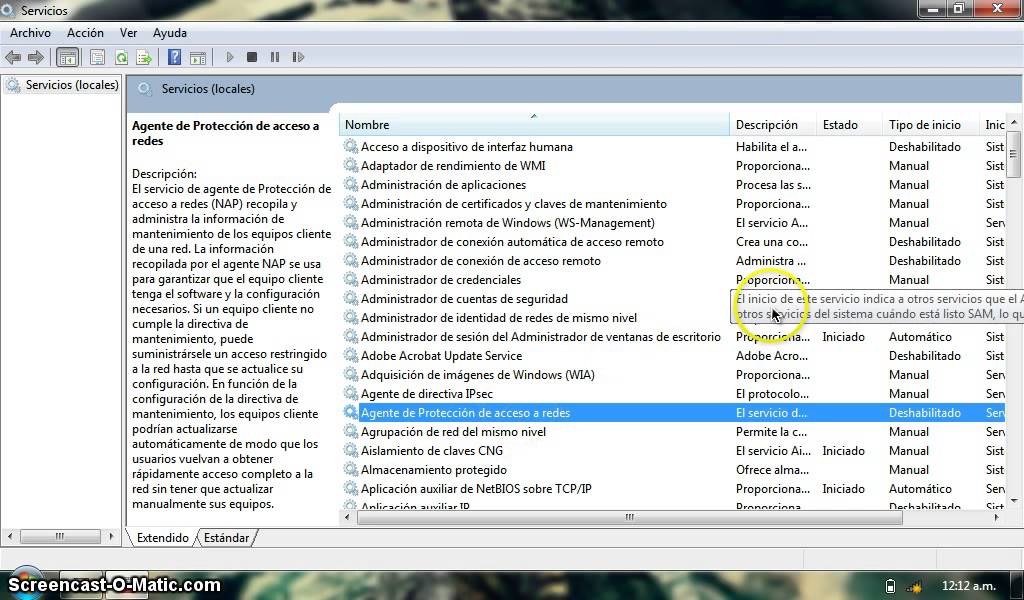 ✓desactivar los servicios innecesarios windows 7,8,8.1,10