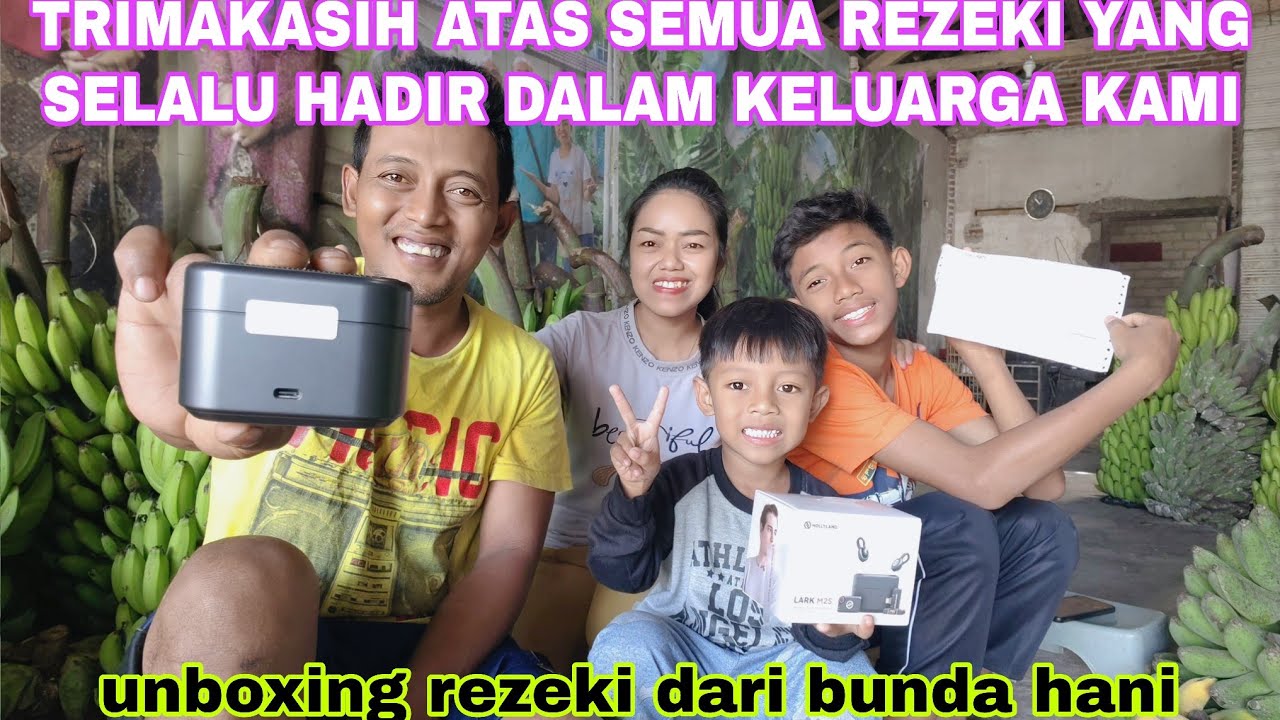GAK NYANGKA DAPAT INI ⁉️ UNBOXING REZEKI DARI BUNDA HANI TRIMAKASIH BANYAK