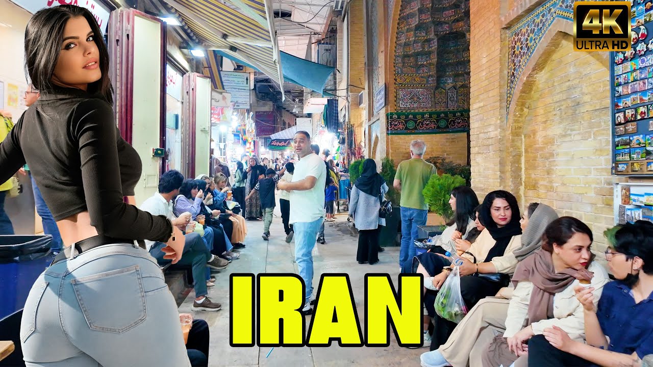 Shiraz Bazaar Walk 🇮🇷 | 4K Mesmerizing Tour of Vakil & Saraye Moshir