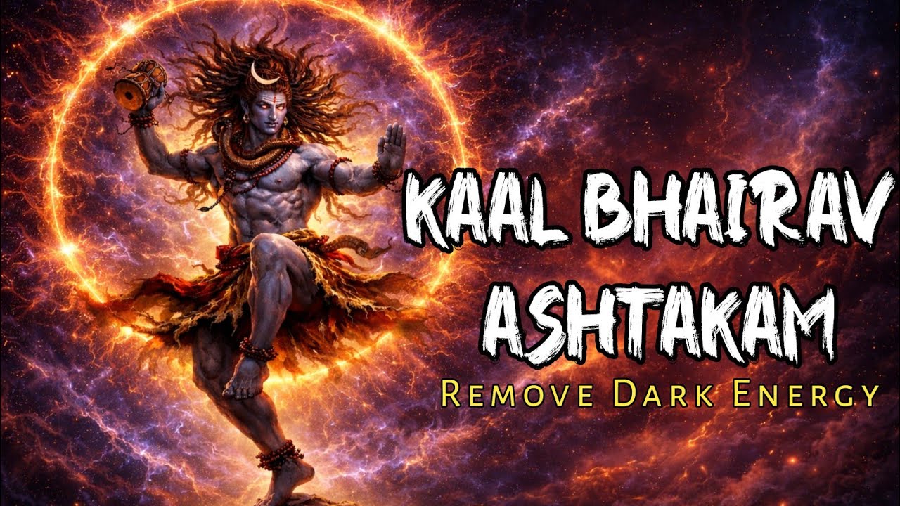 Kaal Bhairav Ashtakam | Powerful Music & Heavy Voice to Remove Dark Energy |Mahakal Protection Chant