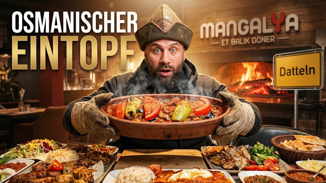 Ich esse wie ein Osmane: Osmanischer Tontopf & feurige Spieße 