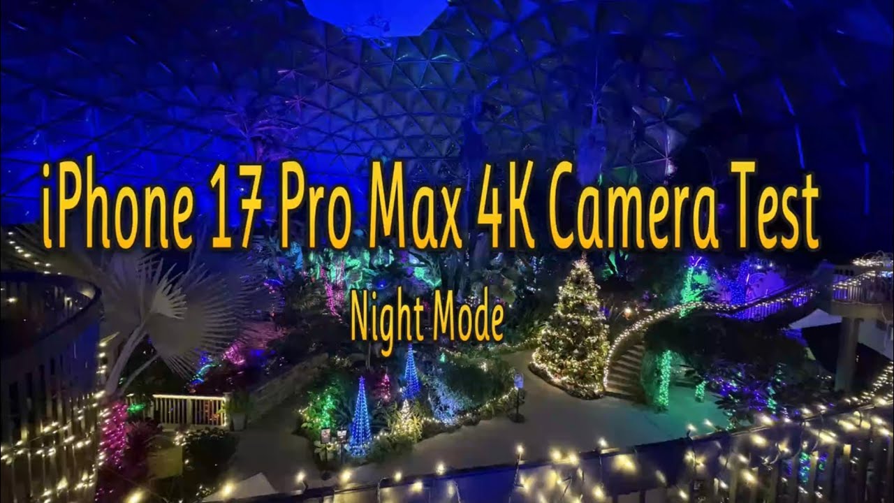 iPhone 17 Pro Max 4K Camera Test // Night Shoot