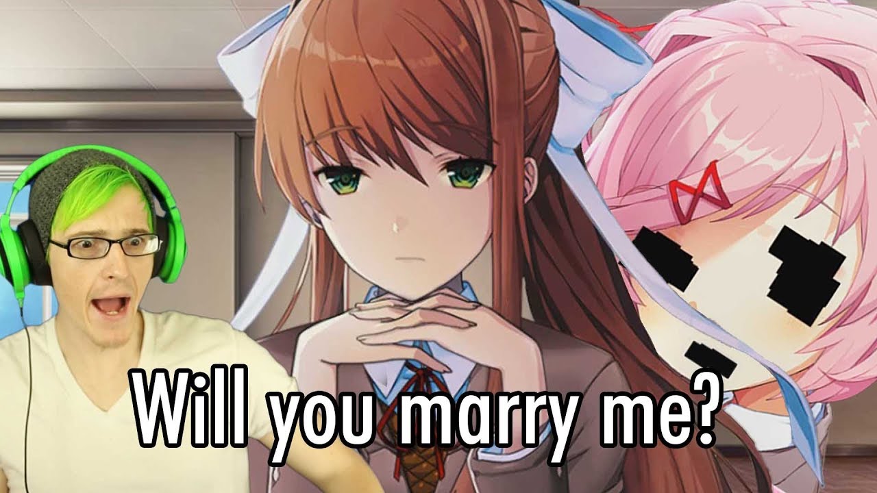 I asked Monika to marry me and this happened... | Doki Doki Literature Club: Monika After Story