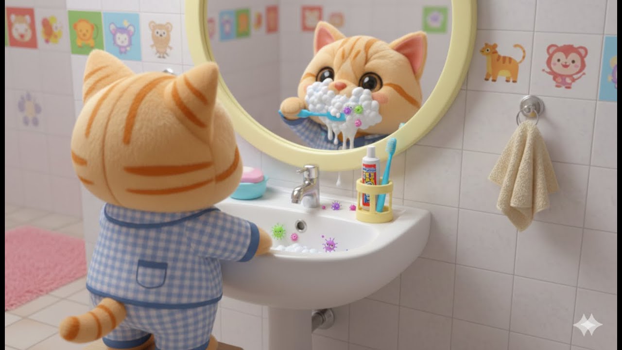 Brush With Picasso! 🪥 | Clean Your Teeth with a Fun Song