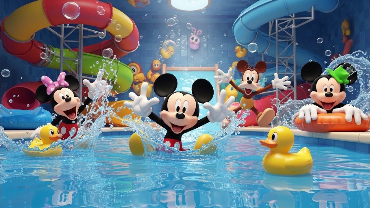 Mickey Mouse & Friends Water Room Adventure Splash Fun!