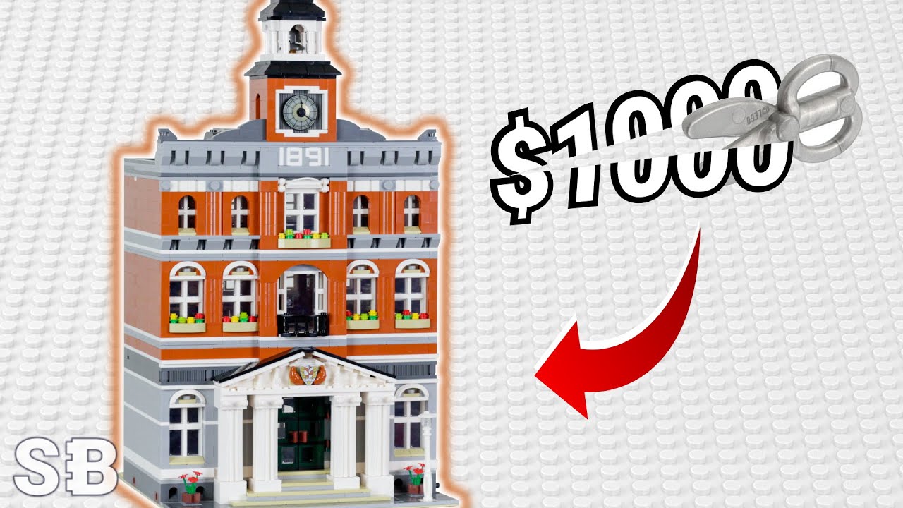 Я построил модульную ратушу Lego гораздо дешевле! // Обзор Webrick