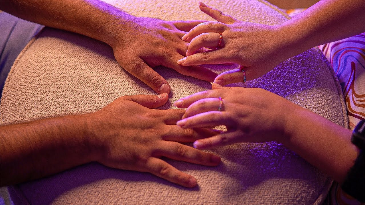 Gentle Hand Massage with Soft Sounds ASMR Relaxation