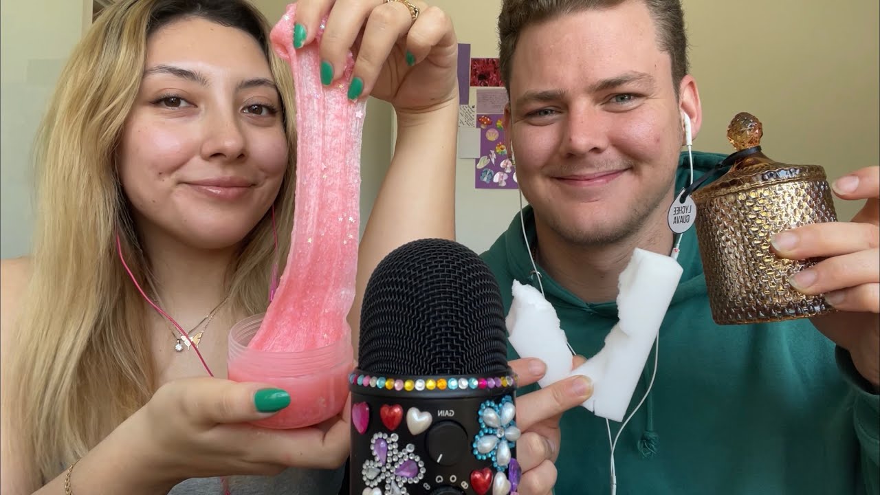 ASMR with my boyfriend ❤️🤠 ~trying to give each other tingles~ PART 6 | Whispered