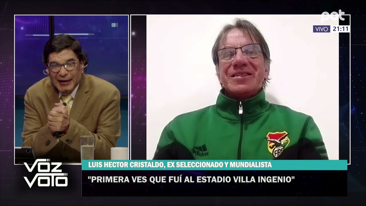 Entrevista con Luis Héctor Cristaldo es seleccionado y mundialista