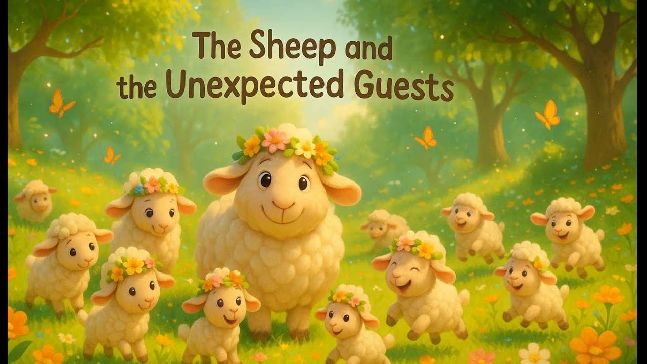 😂The Sheep & The Unexpected Guests🤷‍♀️😜