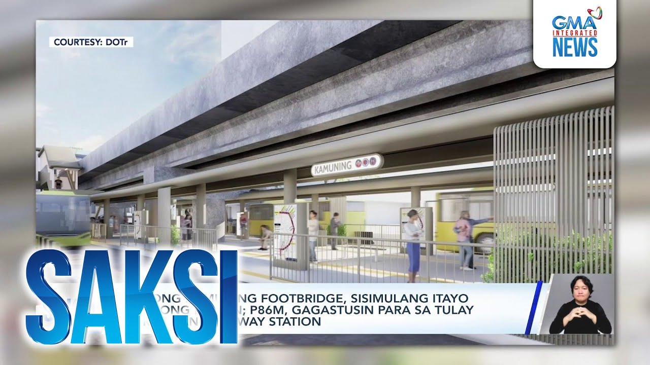 Bagong Kamuning footbridge, sisimulang itayo ngayong buwan; P86M, gagastusin para sa... | Saksi