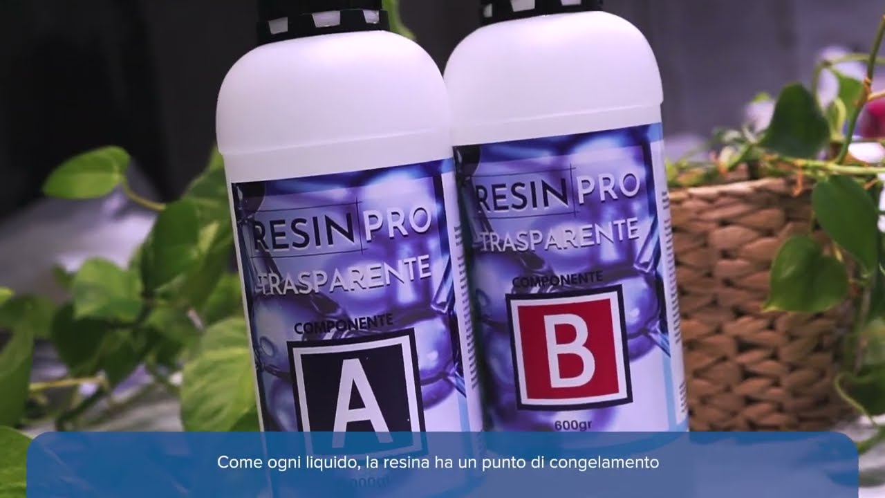 Come mescolare la resina?