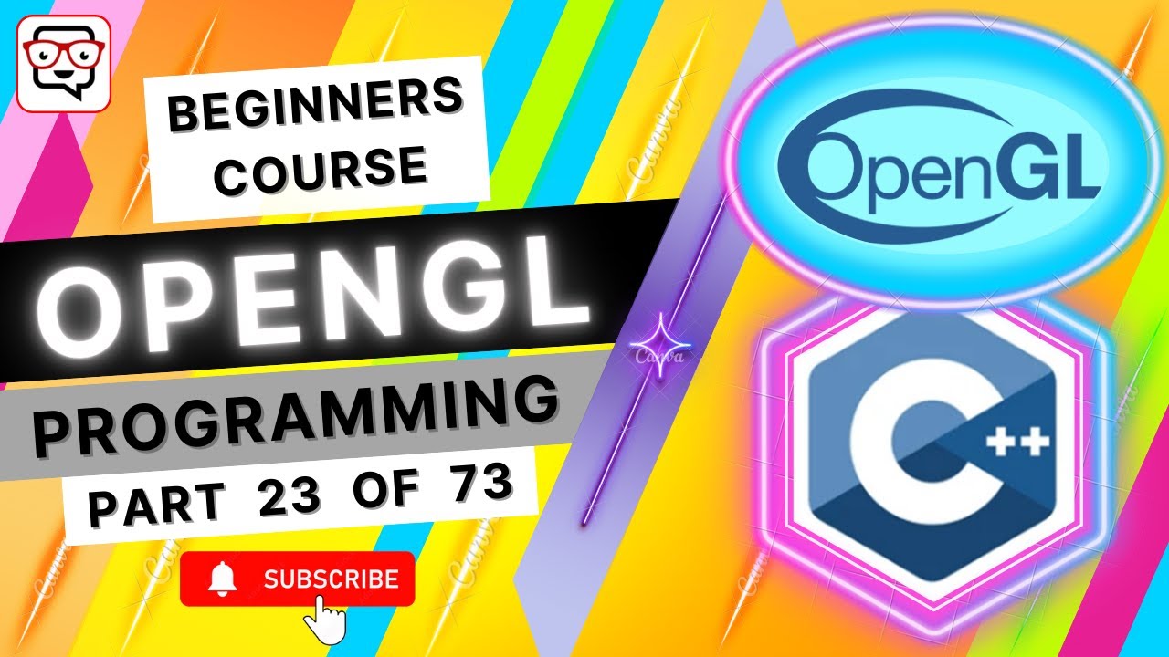 🔴 Drawing Text &bull; Intro to OpenGL &bull; OpenGL Programming for Beginners &bull; 3D Graphics API &bull; (Pt. 23)