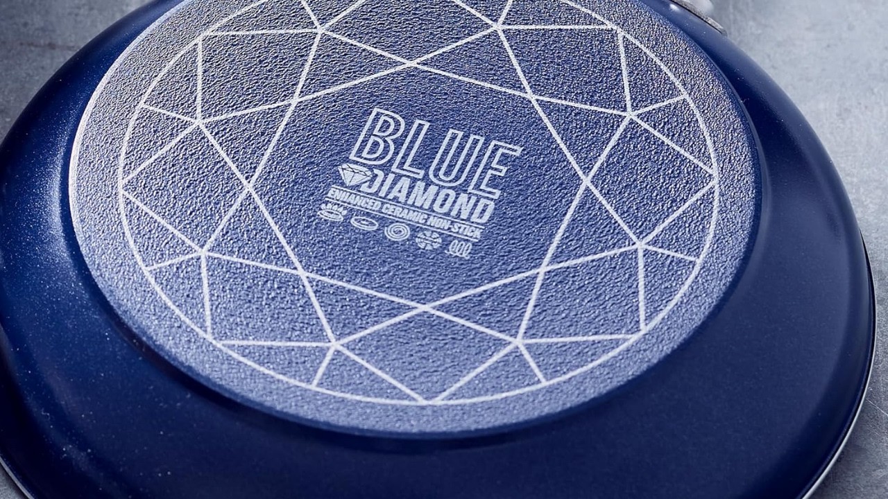 🍳 Juego de Cocina Blue Diamond - Resistencia Extrema y Cocina Sin Tóxicos!