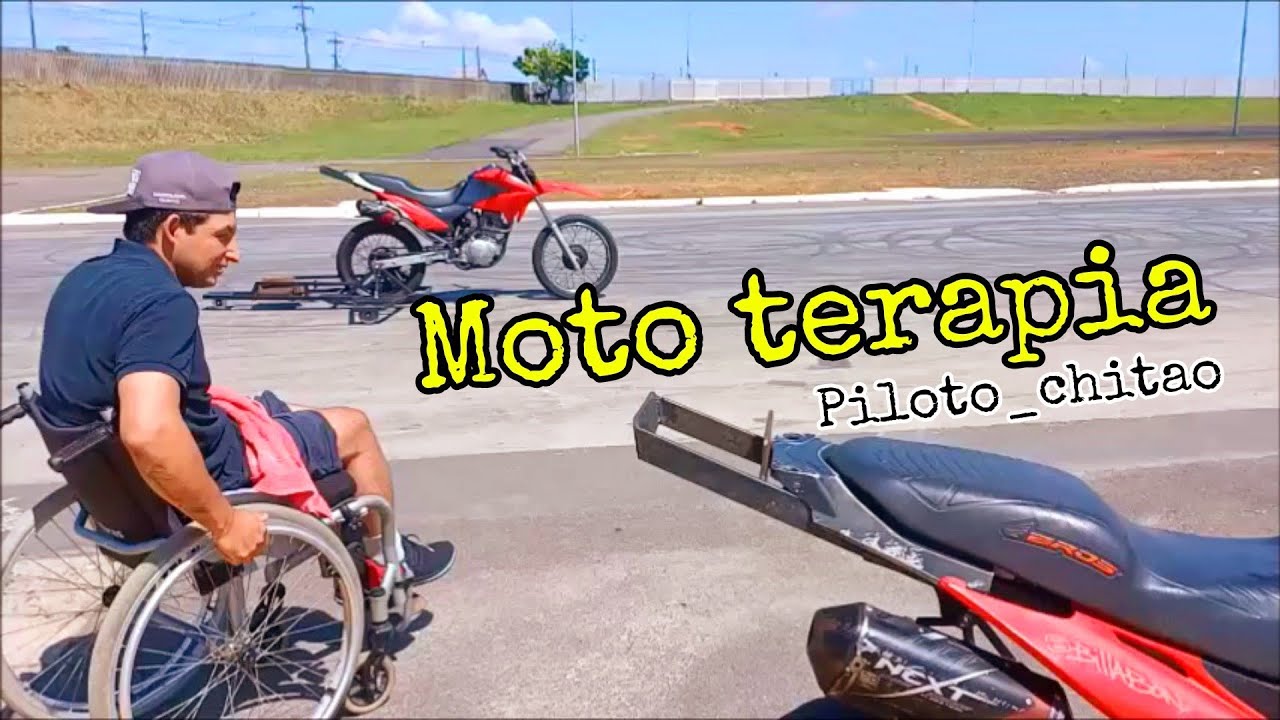 MOTO Terapia - 3 anos sem andar de moto ap&oacute;s um acidente ( veja rea&ccedil;&atilde;o )