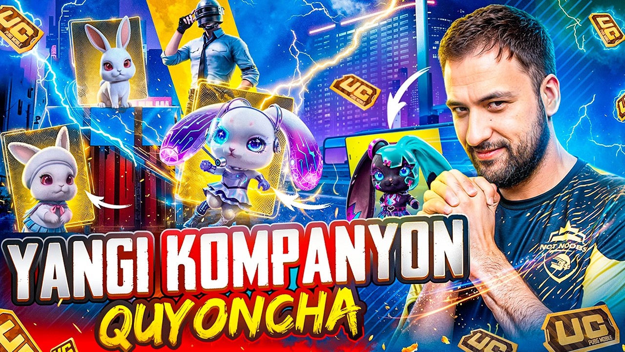 BUNCHA SHIRIN BU QUYONCHA 😍 YANGI KAMPANION KELDI ☺️