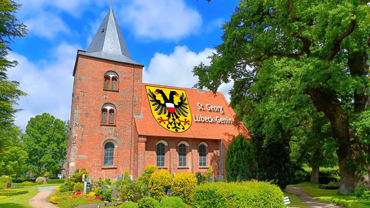 Lübeck-Genin: St. Georg Einzel- und Vollgeläute (Innenaufnahme)