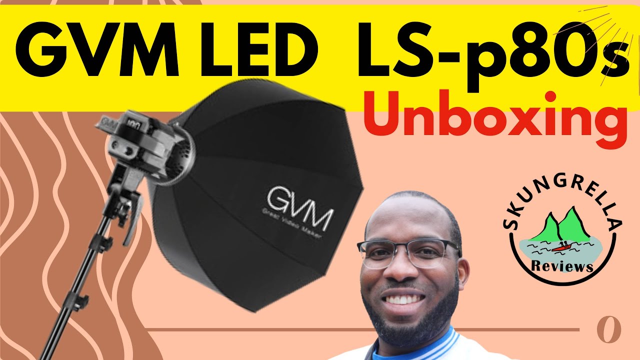 Unboxing GVM P80s Light