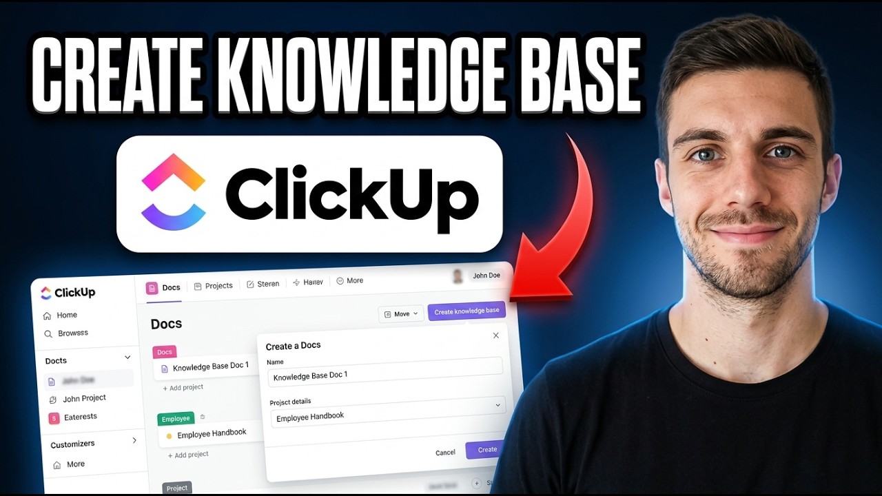 How to Create a Knowledge Base in ClickUp (Quick Tutorial)
