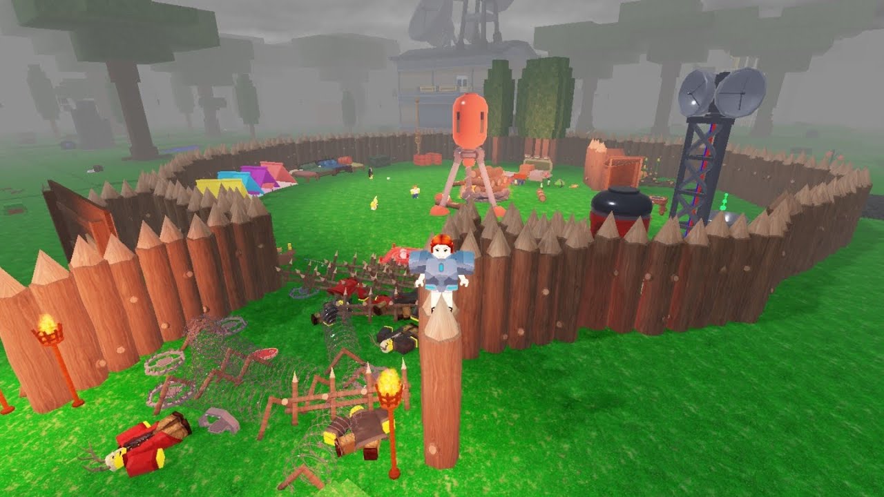 In  Hard Mode I Survived 100 Days|Speedrun 99 Nights In The Forest#roblox #99nightintheforest 