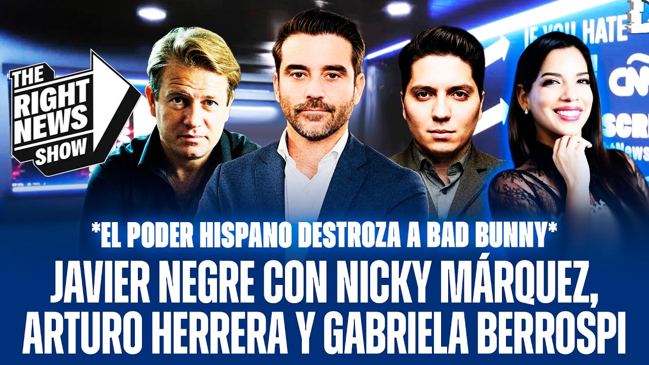 JAVIER NEGRE CON NICKY MÁRQUEZ, ARTURO HERRERA Y GABRIELA BERROSPI | @Right News Show