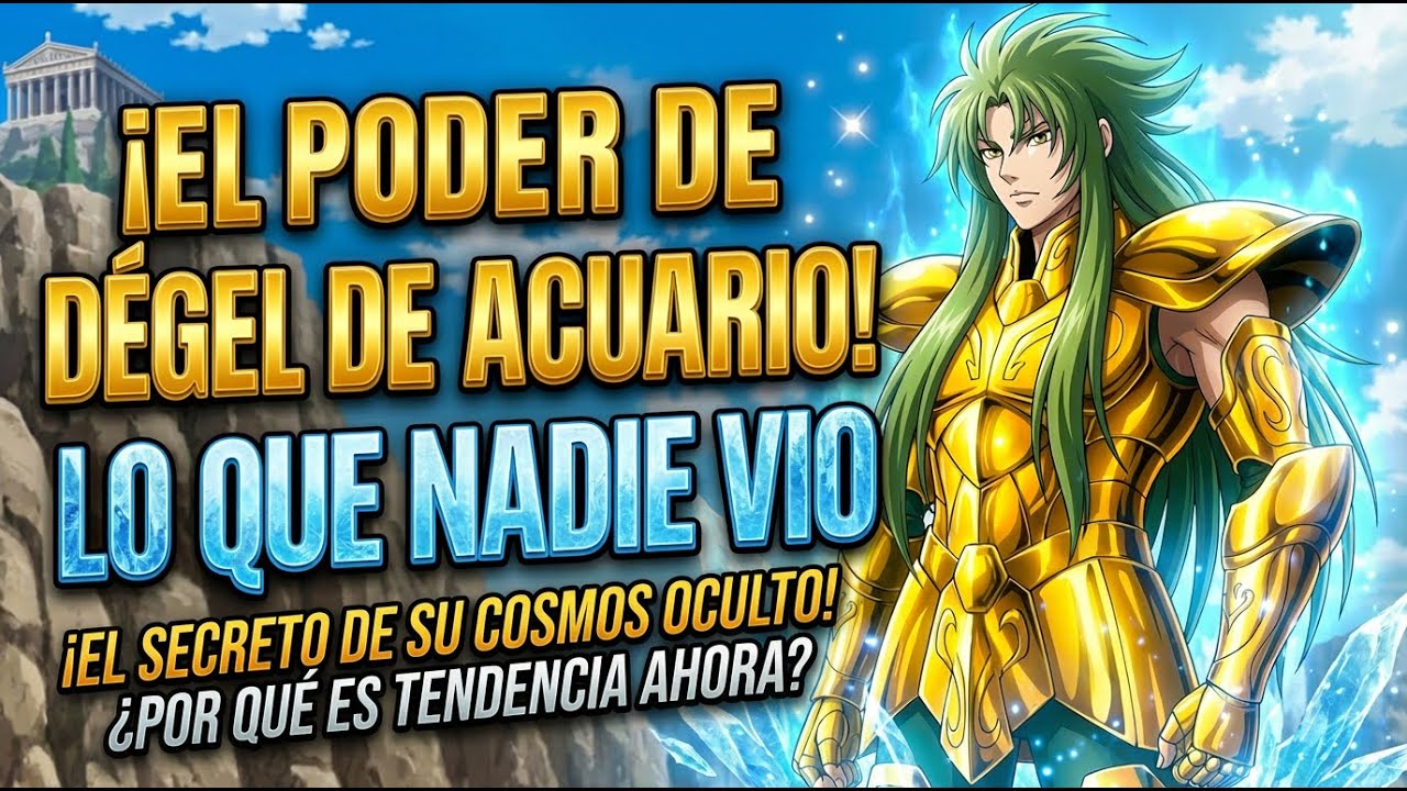 EL PODER DEL CERO ABSOLUTO 🥶 Acuario Supera a los Dioses | Lost canvas