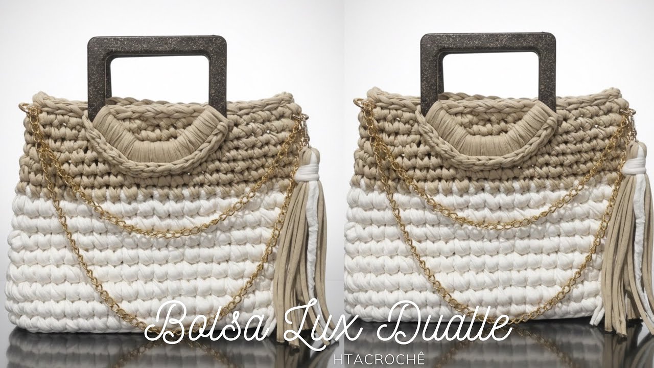 BOLSA LUX DUALLE EM FIO DE MALHA