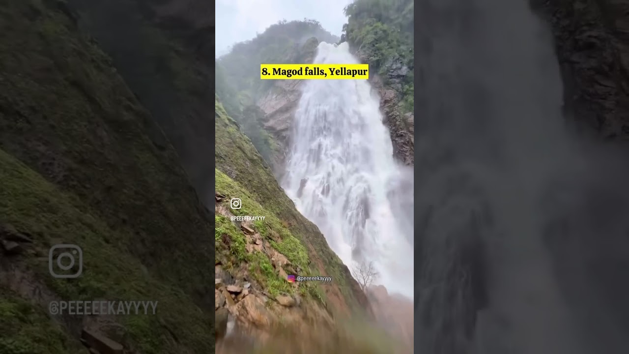 10 beautiful waterfalls of Karnataka 😍😍