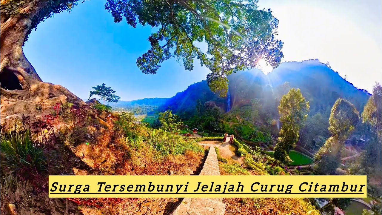 Curug citambur | Air terjun viral di cianjur selatan jawa barat
