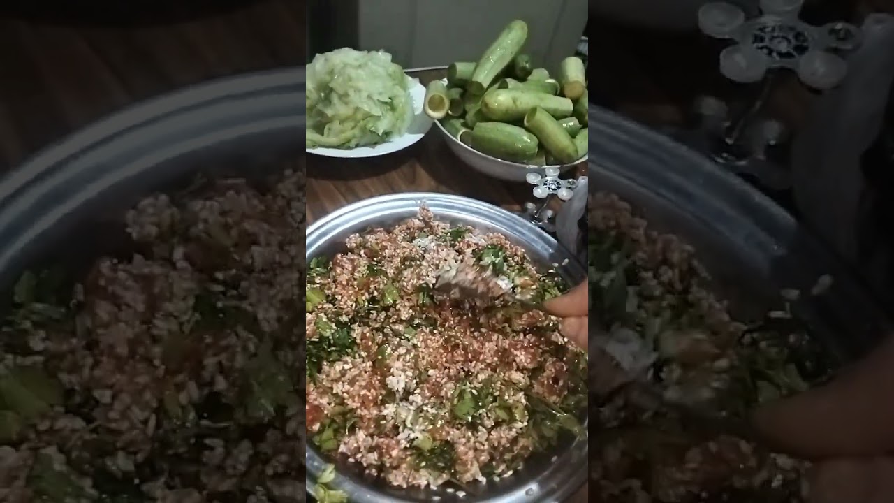 خلطه رهيبه المحشي واذي تحفظي باقي البقدونس والكزبرة والشبت مع سحر وصفات ماما