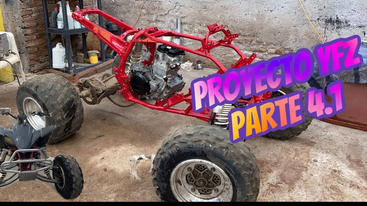Proyecto Yamaha Yfz 450– PARTE 4.1 || #atv #yamaha #yfz450r #shakypipas