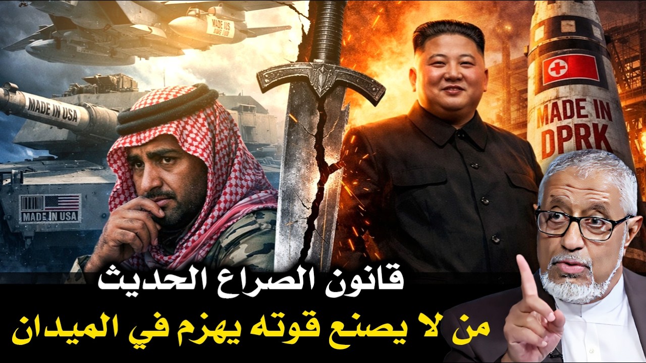 الحرب والسيادة من لا يصنع قوته يُهزم في الميدان #الدكتور_محمد_المسعري