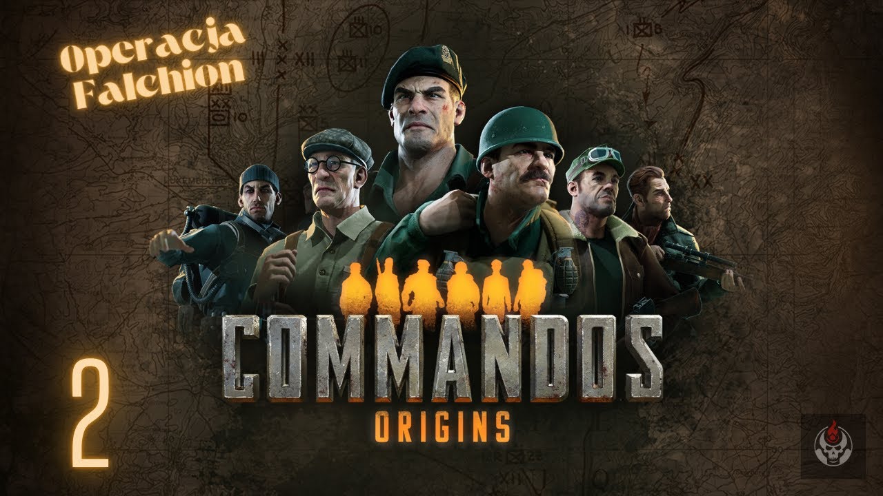 Commandos Origins odc 2 "Operacja Falchion" ... trudniejsza i dobrze ... MEF 🦙