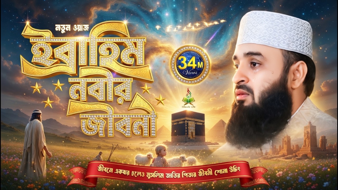 ইব্রাহিম নবীর জীবন কাহিনী | Mizanur Rahman Azhari Waz | Ibrahim Nobir Kahini | Was | Islamic Life