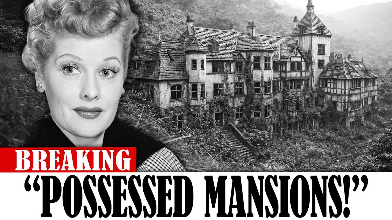 15 HAUNTED Celebrity Mansions Hollywood NEVER Wanted You to See. #2 Is Spooky!