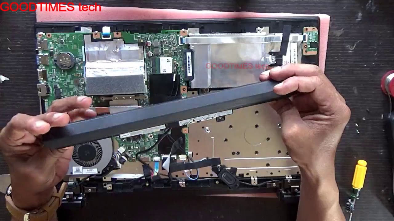 Lenovo V110 Как заменить аккумулятор