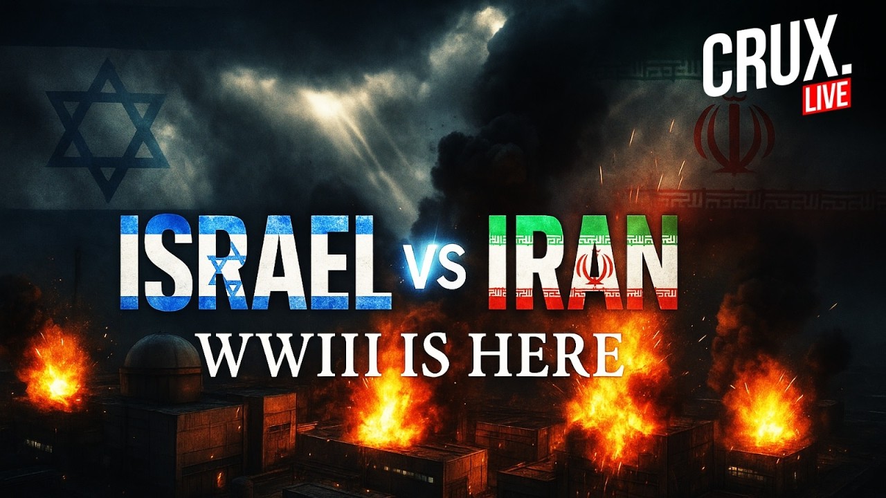 ISRAEL IRAN WAR LIVE | IRGC Launches Wave Of Missiles Towards Tel Aviv, Tehran Closes Airport | Crux